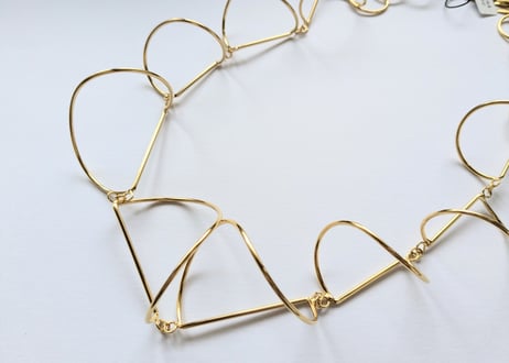 🇬🇷【KaterinaVassou】3Dgold/ネックレス