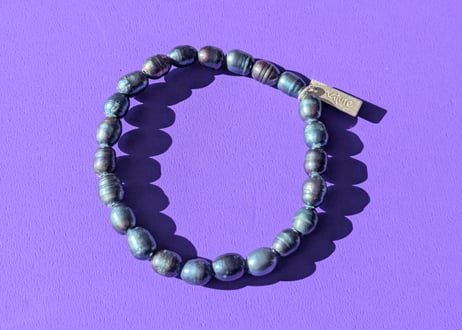 🇫🇷【Nature Bijoux】PEBBLE BEACH/ブレスレット(ゴムタイプ)