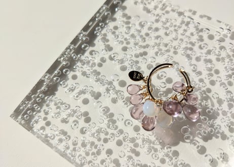 ☆【JACKLOOSE】TEARdrop14kgf/イヤカフa8.limitedPURPLE