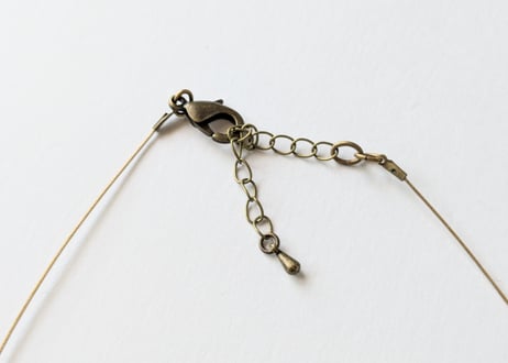 🇫🇷【Nathalie】5CIRCLES+3Swarovski/ネックレス