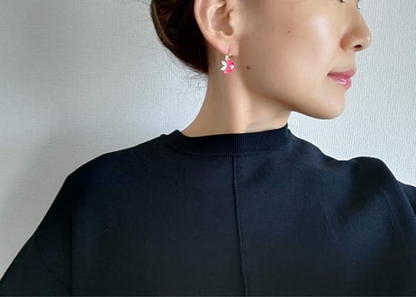 🇫🇷【TARATATA】GOLDFISH/ピアス(フレンチフックタイプ)