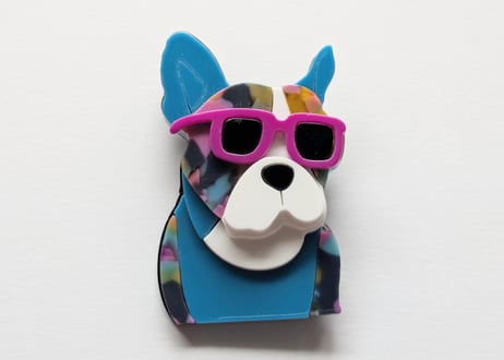 🇧🇪【MOMENT】French Bulldog/ブローチ