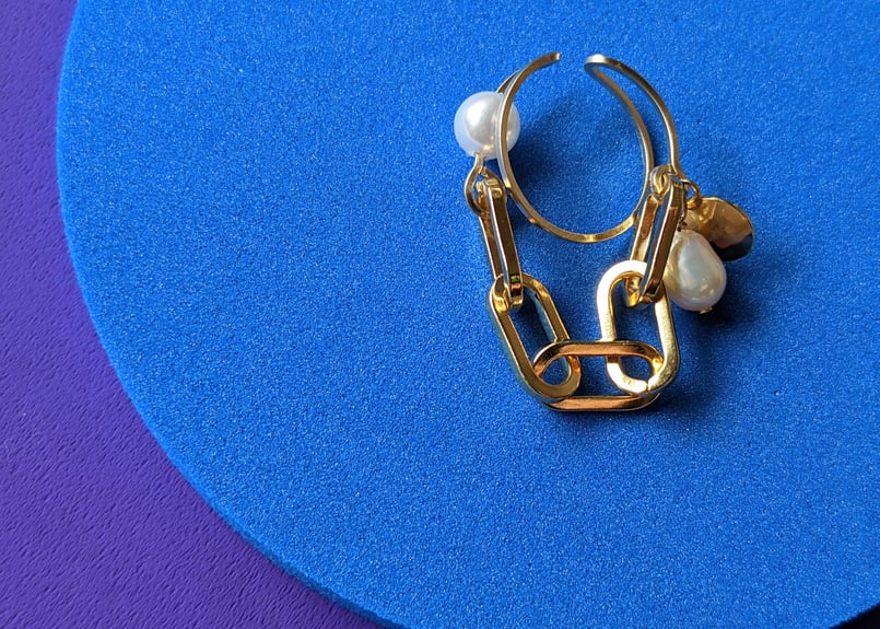 JACKLOOSE】gold chain/14kgfイヤカフ | a8. web shop