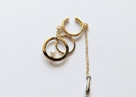 🇯🇵【JACKLOOSE】MINI/彫金イヤカフ