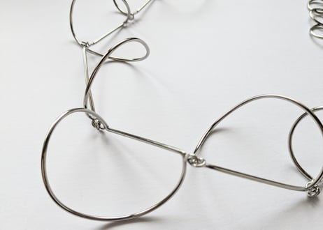 🇬🇷【KaterinaVassou】3Dsilver/ネックレス