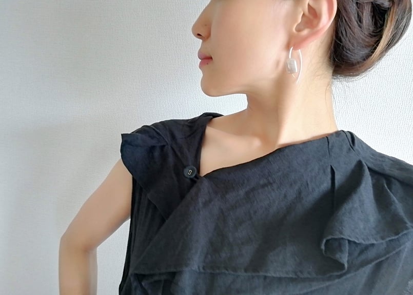 JACKLOOSE】PEARLバロックスクエア/14kgfピアス | a8. web shop