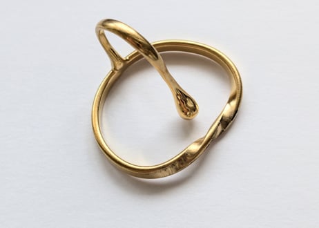 🇬🇷【KaterinaVassou】TWISTgold/リング