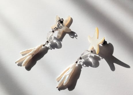 🇫🇷【Nature Bijoux】LES CYCLADES/ピアス(スタッズタイプ)