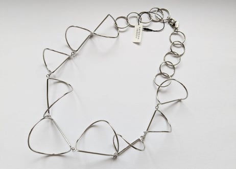 🇬🇷【KaterinaVassou】3Dsilver/ネックレス