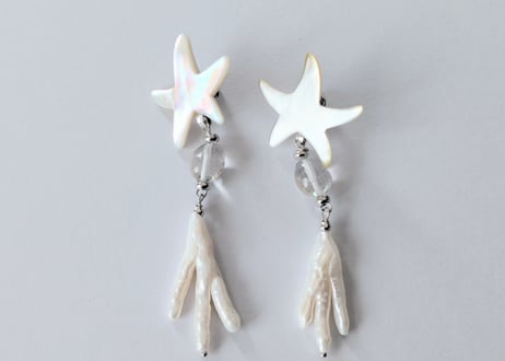 🇫🇷【Nature Bijoux】LES CYCLADES/ピアス(スタッズタイプ)