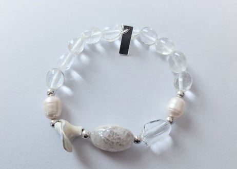🇫🇷【Nature Bijoux】LES CYCLADES/ブレスレット(ゴムタイプ)