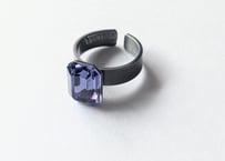 🇬🇷【KaterinaVassou】CRYSTALGLASSgunmetal/リング