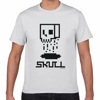 SKULL Tシャツ（白）