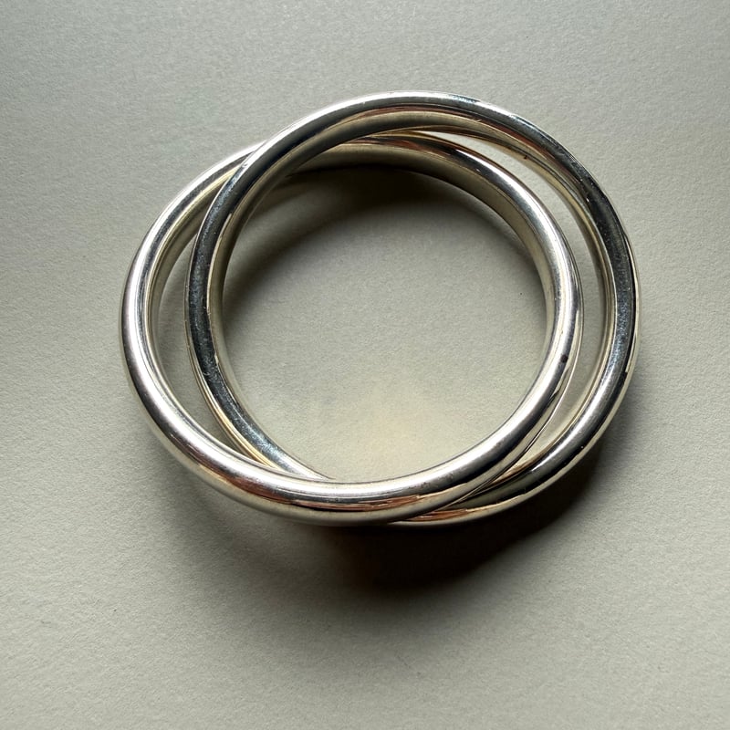 Vintage 1970', joli bracelet améthystes et métal