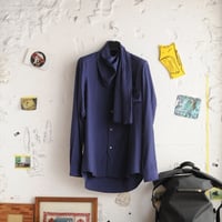 ★ FFIXXED STUDIOS / SCARF SHIRTS (NAVY)