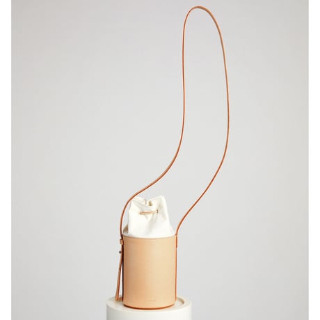 ★ Building Block /  Small Pail in White Crinkle ★
