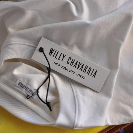 ☆ AW20 / WILLY CHAVARRIA  /  LS MACHO BUFFALO T  (WHITE) ☆