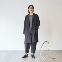 ★ SS21 / DULCAMARA - タイプライターLabコート (BLACK)  ★