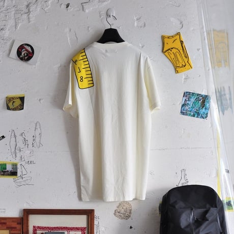 ★ 18AW NEW ! / HENRIK VIBSKOV - SHOULDER TAPE TEE (OFF WHITE) ★