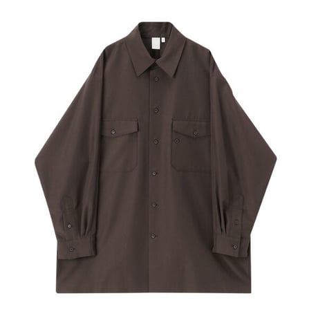 ★ tac:tac (タクタク) /  UN(I)FORM - Shirts Jacket (BROWN)  ★
