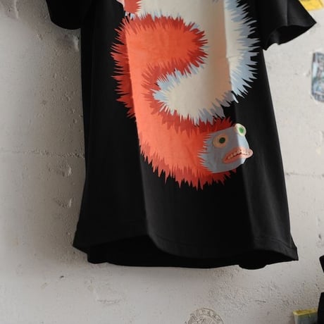 ★ 18SS NEW ! / HENRIK VIBSKOV - WING WANG MONSTER TEE (BLACK) ★