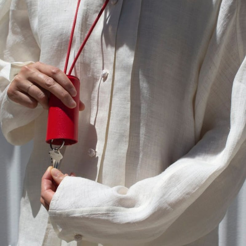 アクセサリー BUILDING BLOCK CYLINDER KEY LANYARD BUILDING BLOCK