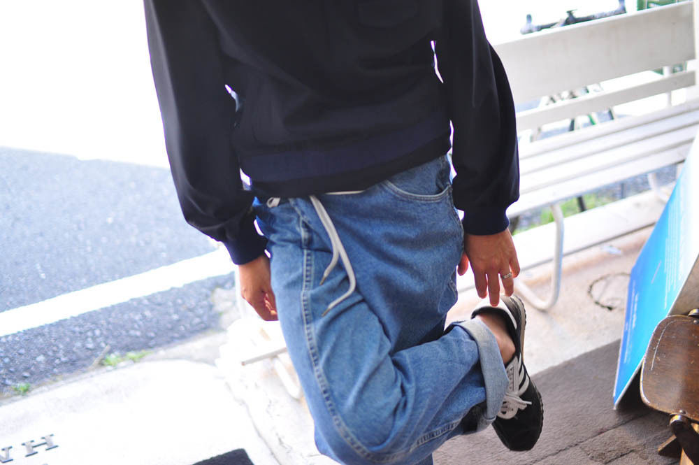 ☆ MAISON EUREKA (メゾンエウレカ) / REWORK DENIM BIGGY ☆ MAISON EUREKA (メゾンエウレカ) / REWORK DENIM BIGGY