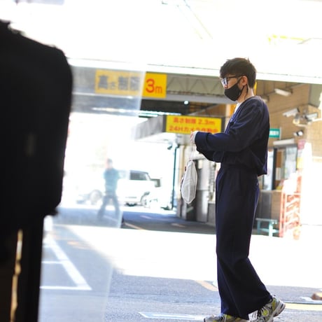 ☆ SS22 / dauerbrenner - HEMDI V SHIRT (NAVY/別注)☆