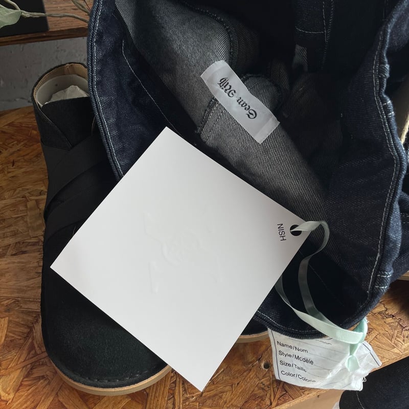 ☆ SS21 / SEAN NISH - DENIM BAGGY (INDIGO) ☆ |