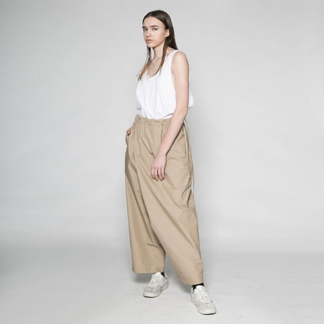 ★ AW20 / VOAAOV - oxford warp pants (BEIGE) ★