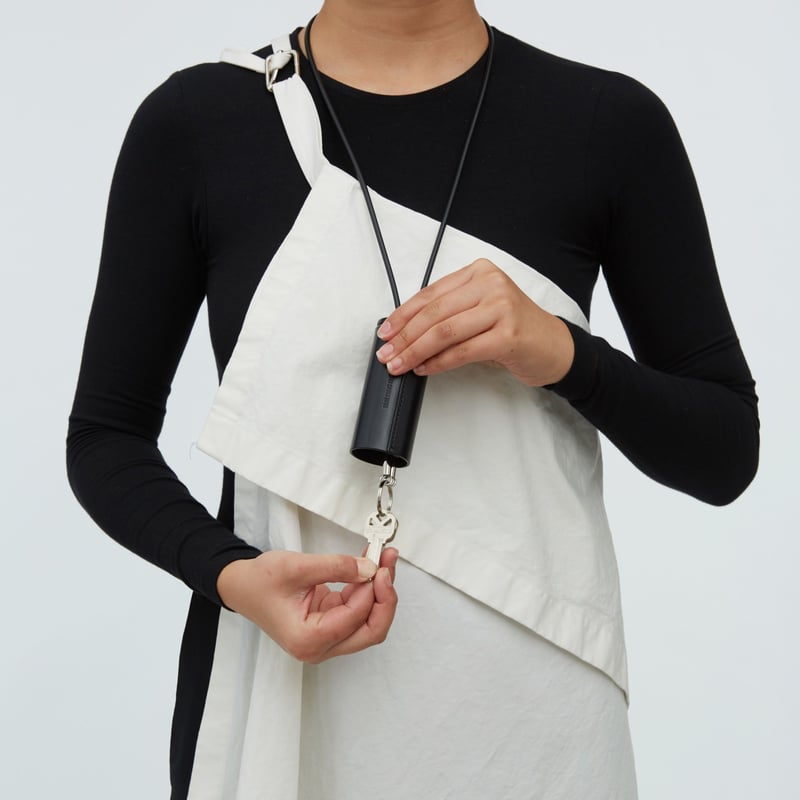 アクセサリー BUILDING BLOCK CYLINDER KEY LANYARD ☆ Building Block / CYLINDER KEY LANYARD (BLACK)