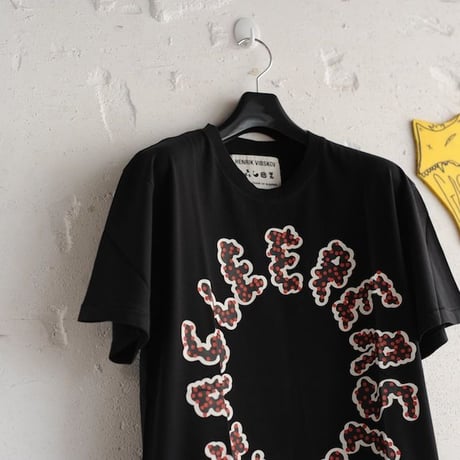 ★ 18SS NEW ! / HENRIK VIBSKOV - SLEEPER TEE (BLACK) ★