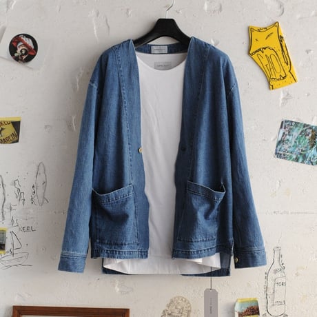 ★ SUPER Daily / LIGHT DENIM SHIRTS CARDIGAN ★