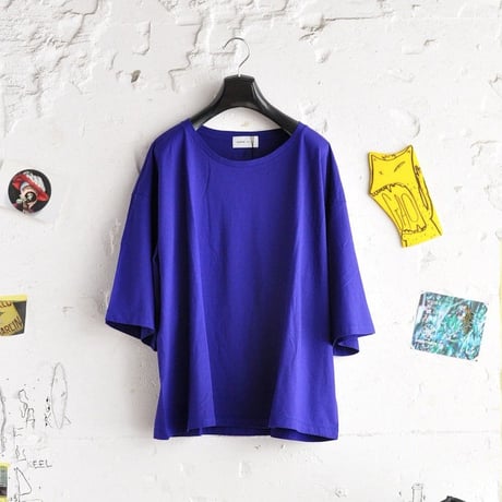 ★ SUPER Daily / ice cotton lc T shirt (R.BLUE) ★
