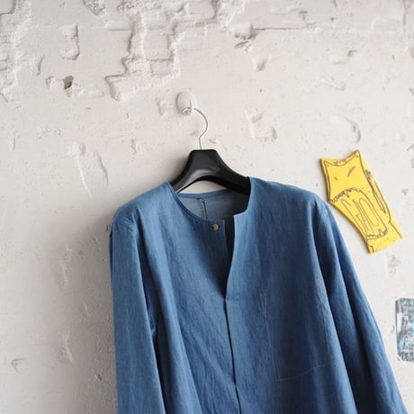 ★ EDWINA HORL / EH36SH-02 P/O SHIRTS (BLEACH) ★