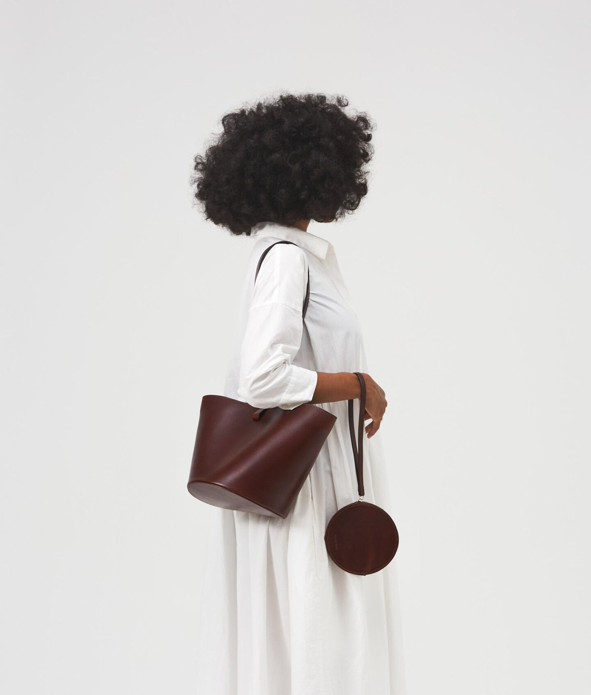 バッグ Building Block Short Basket in Espresso ☆ Building Block / SHORT BASCKET (ESPRESSO) ☆ |