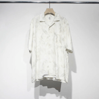 ★soe READY TO WEAR / Leaf Patterned H/S Shirt (BOTANICAL) ★