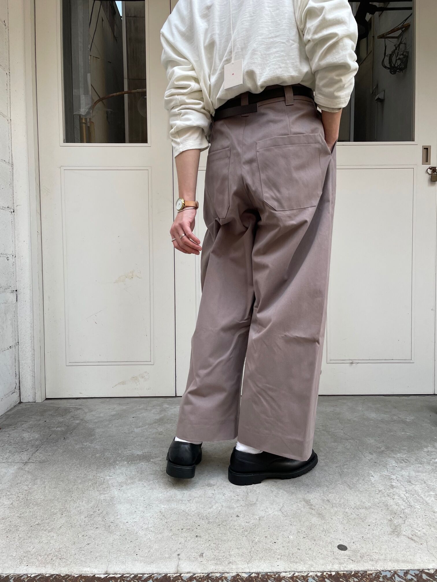 ☆ SS21 / STUDIO NICHOLSON / SORTE － PEACHED