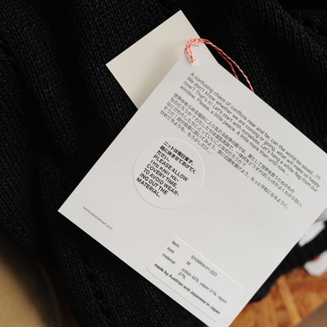 ★ 18SS EDWINA HORL / EH36KN-01 S/S KNIT(BLACK/M) ★