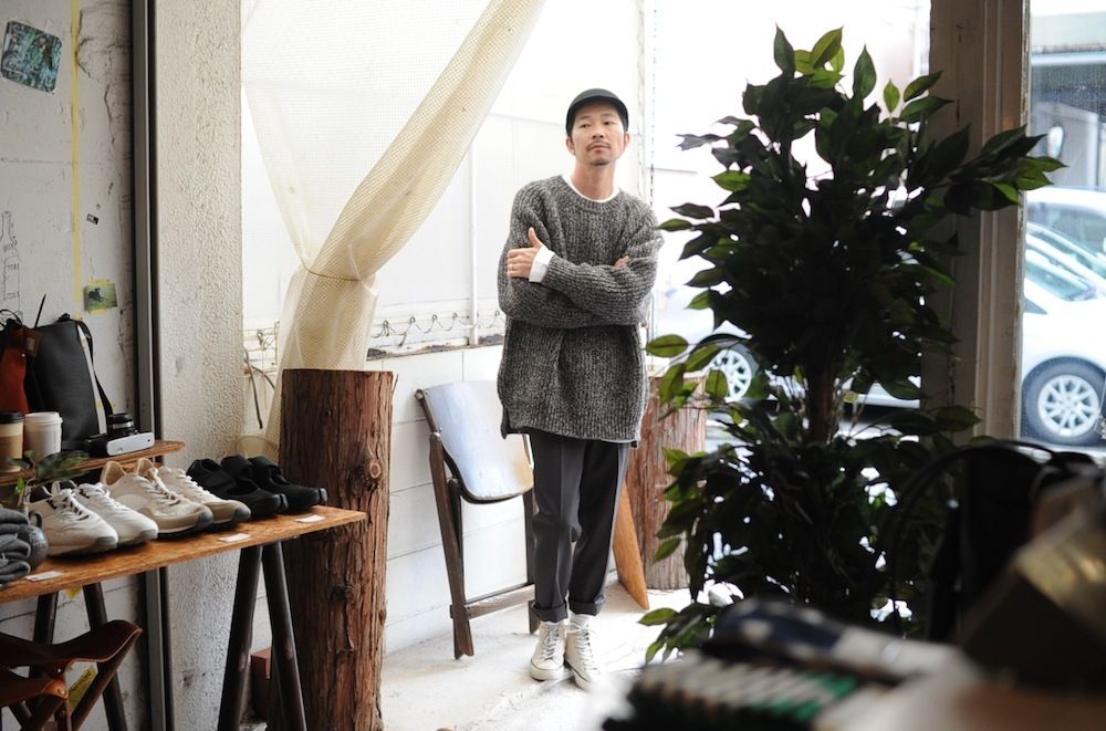 トップス O project Loose Fit Chunky Crew Knit o project / loose fit chunky crew (ecru/gray) |