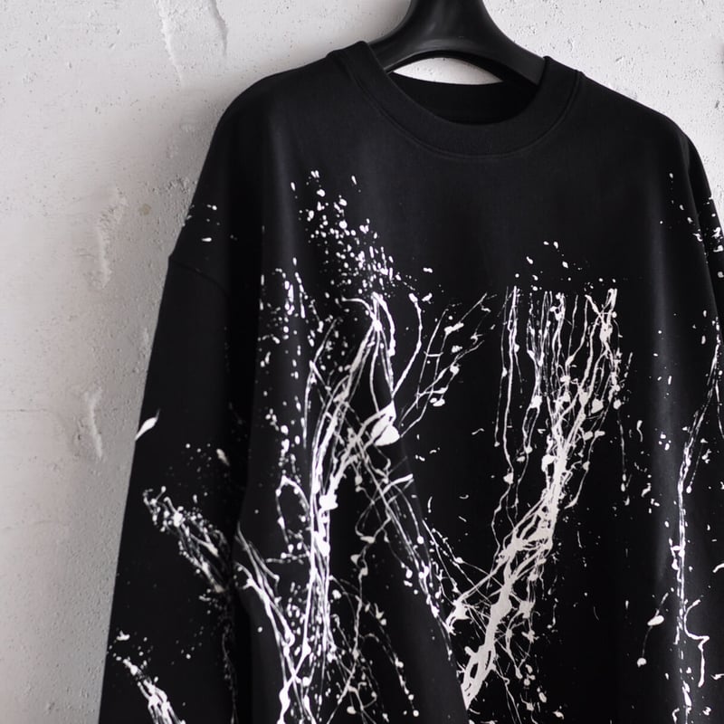 ☆ AW20 / WILLY CHAVARRIA / LS PAINT T (BLACK