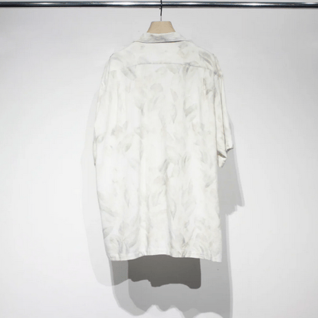 ★soe READY TO WEAR / Leaf Patterned H/S Shirt (BOTANICAL) ★