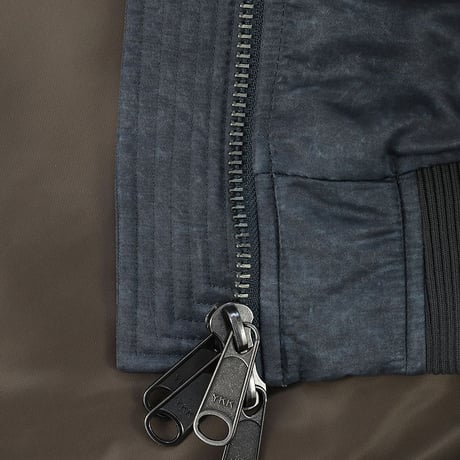 ☆ AW22 / EDWINA HORL - REVERSIBLE BIG MA-1 (忘却-GRAY/BROWN KHAKI) ☆