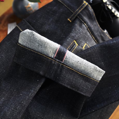 ☆  20SS / STUDIO NICHOLSON  /  BILL SELVEDGE DENIM CLASSIC FLAT FRONT TAPERED DENIM  (INDIGO) ☆