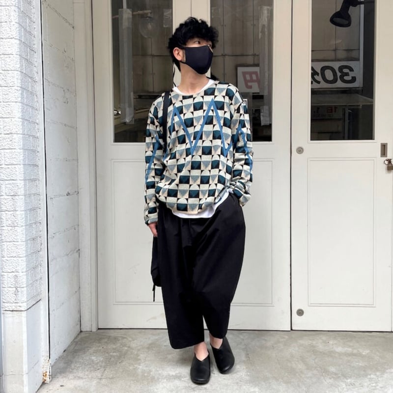 HENRIK VIBSKOV 鳥柄ニットベスト XS/S HENRIK VIBSKOV : Horse Head Knit Jumper « pain
