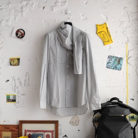 ★ FFIXXED STUDIOS / SCARF SHIRTS (GRAY) ★
