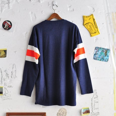 ★ 18AW NEW ! / HENRIK VIBSKOV - 72 LONG TEE (NAVY) ★