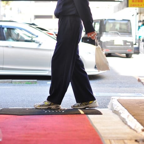☆ SS22 / dauerbrenner - BUNDFALTENHOSE PANT(NAVY/別注)☆