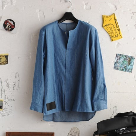 ★ EDWINA HORL / EH36SH-02 P/O SHIRTS (BLEACH) ★