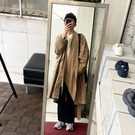 ★ SS21 / tac:tac (タクタク) / HAOLI MIRITARY 2WAY COAT (BEIGE)  ★